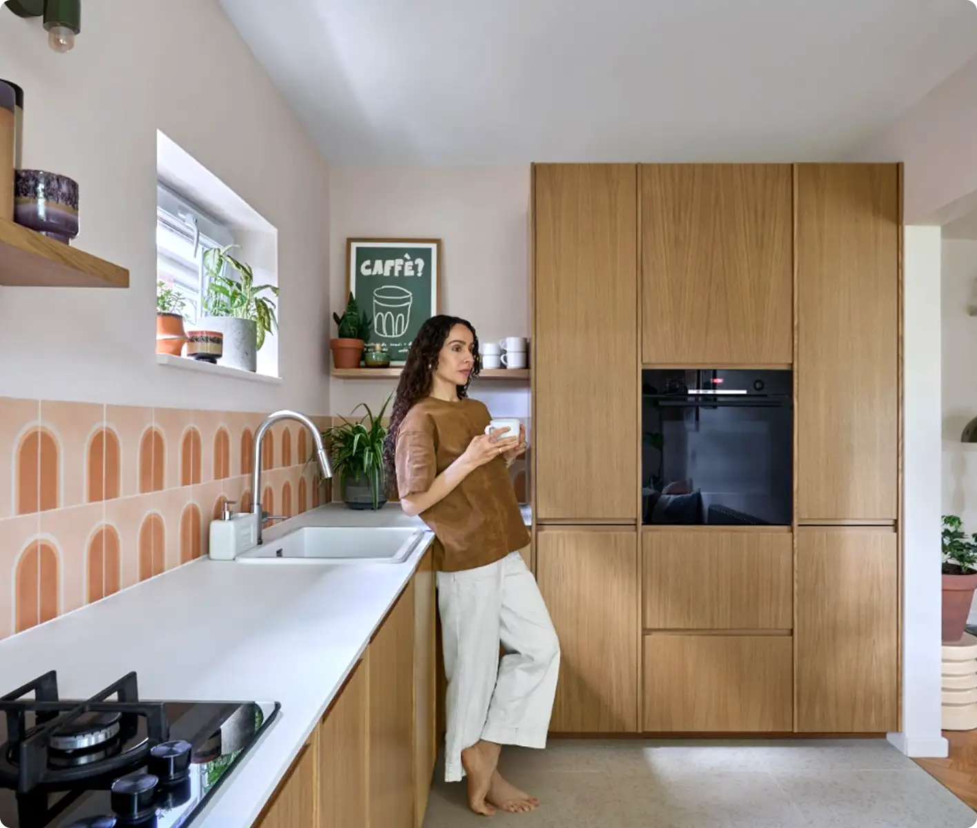 2 residential house interior design bromley london natural wood kitchen
