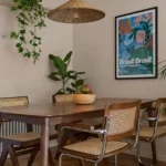 residential house interior design bromley london natural dining room with plants
