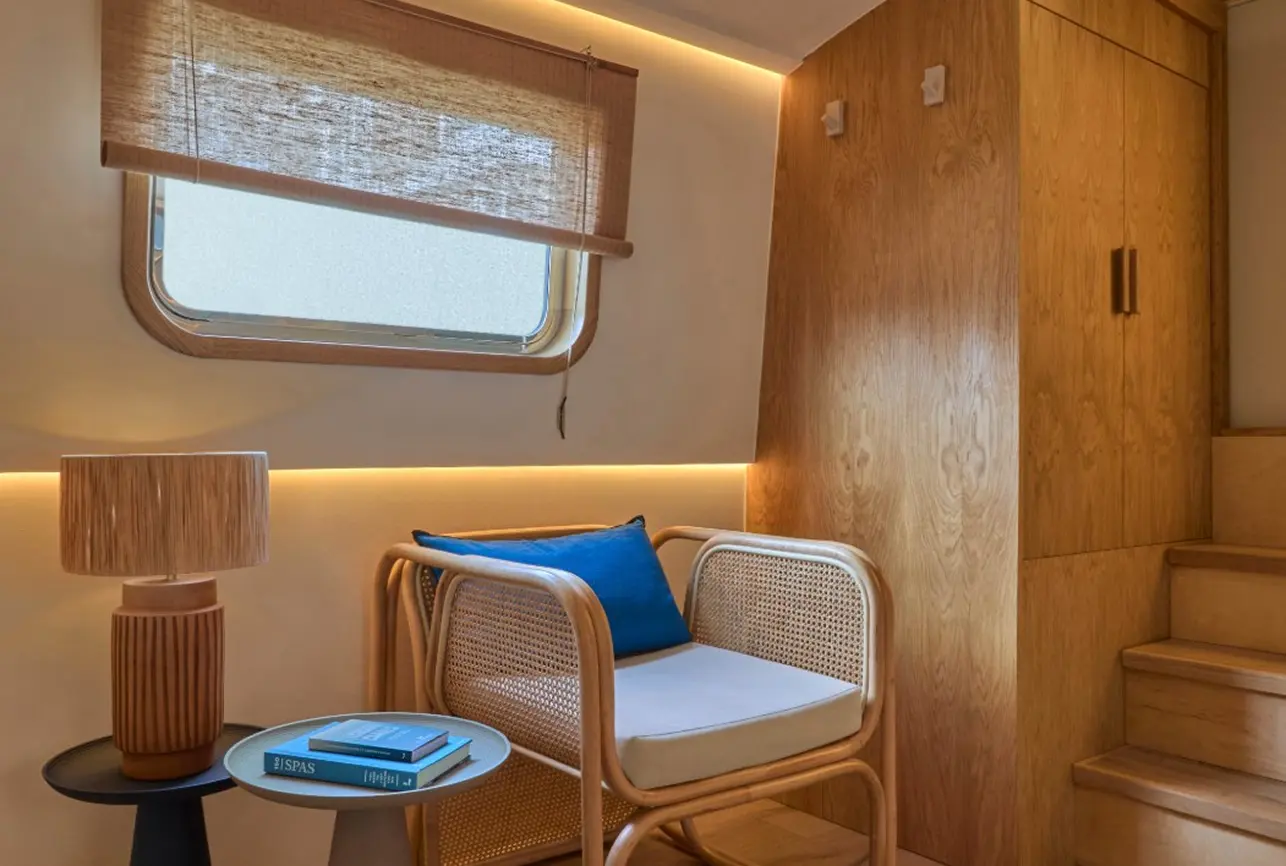 boat interior design bromley london reading corner