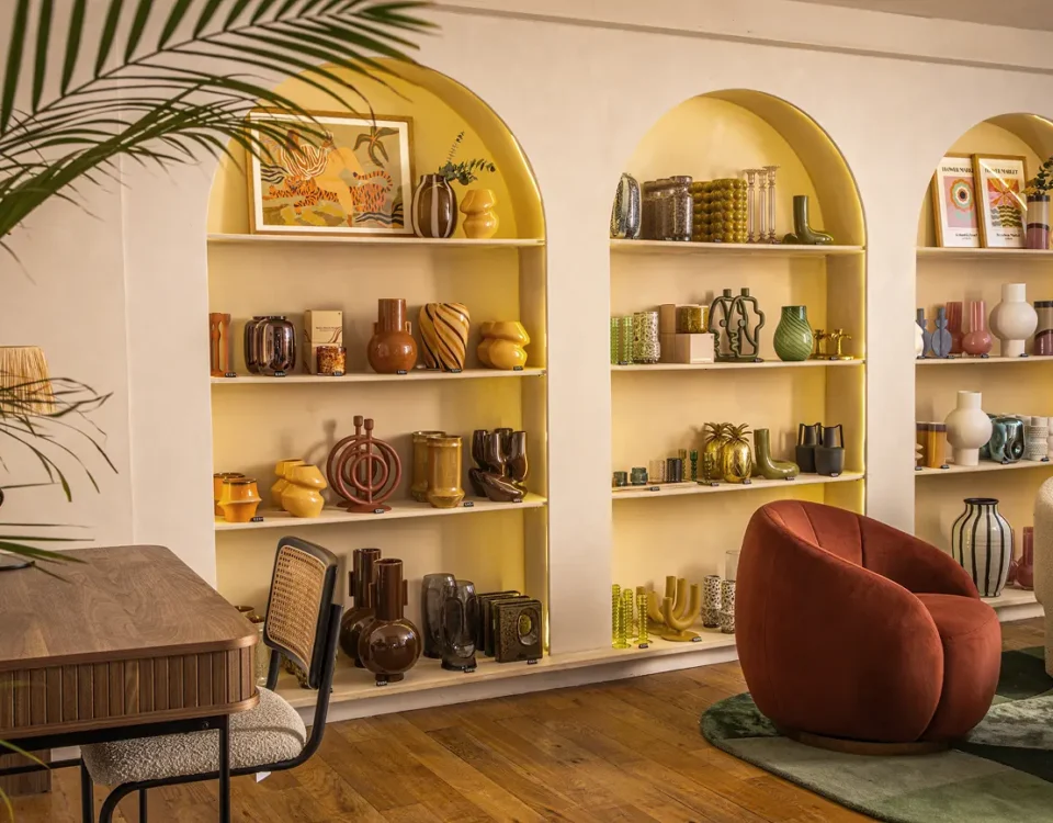 cult showroom interior design