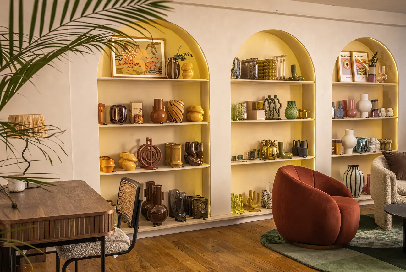 cult showroom interior design