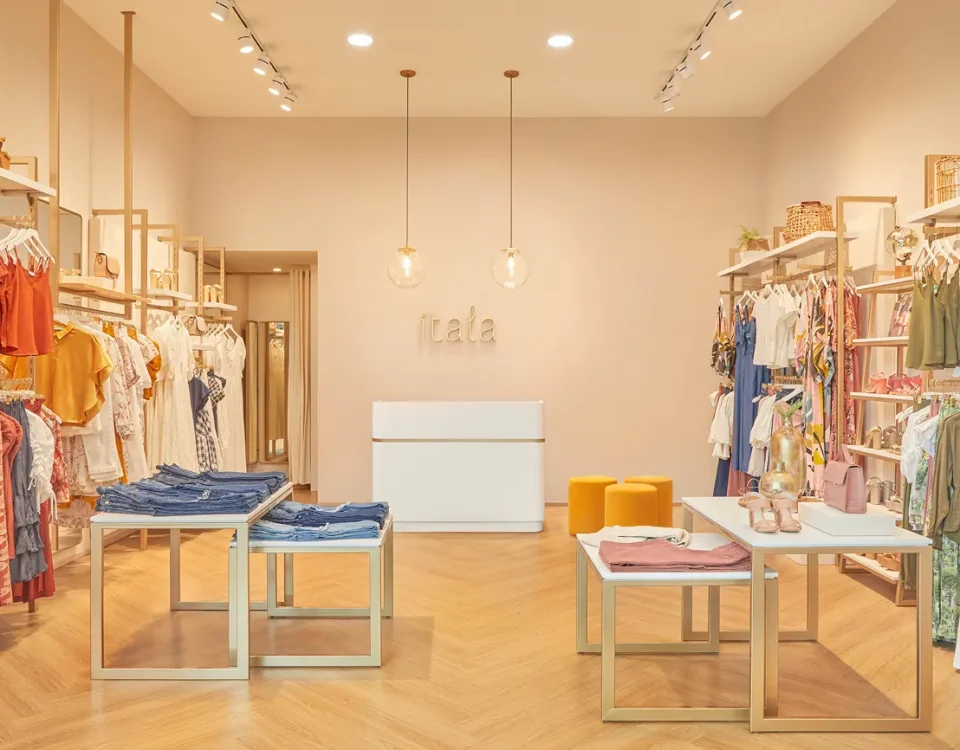 itala showroom interior design