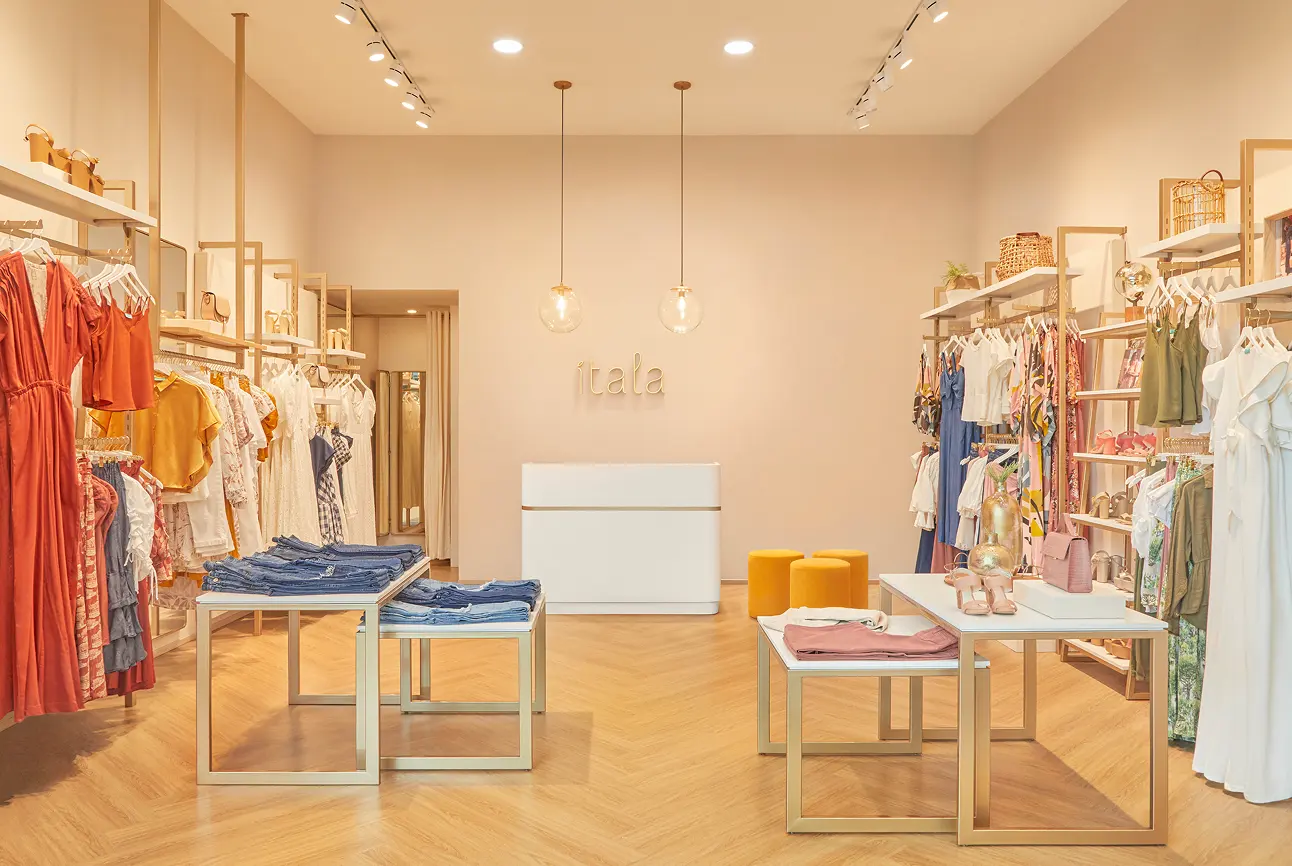 itala showroom interior design