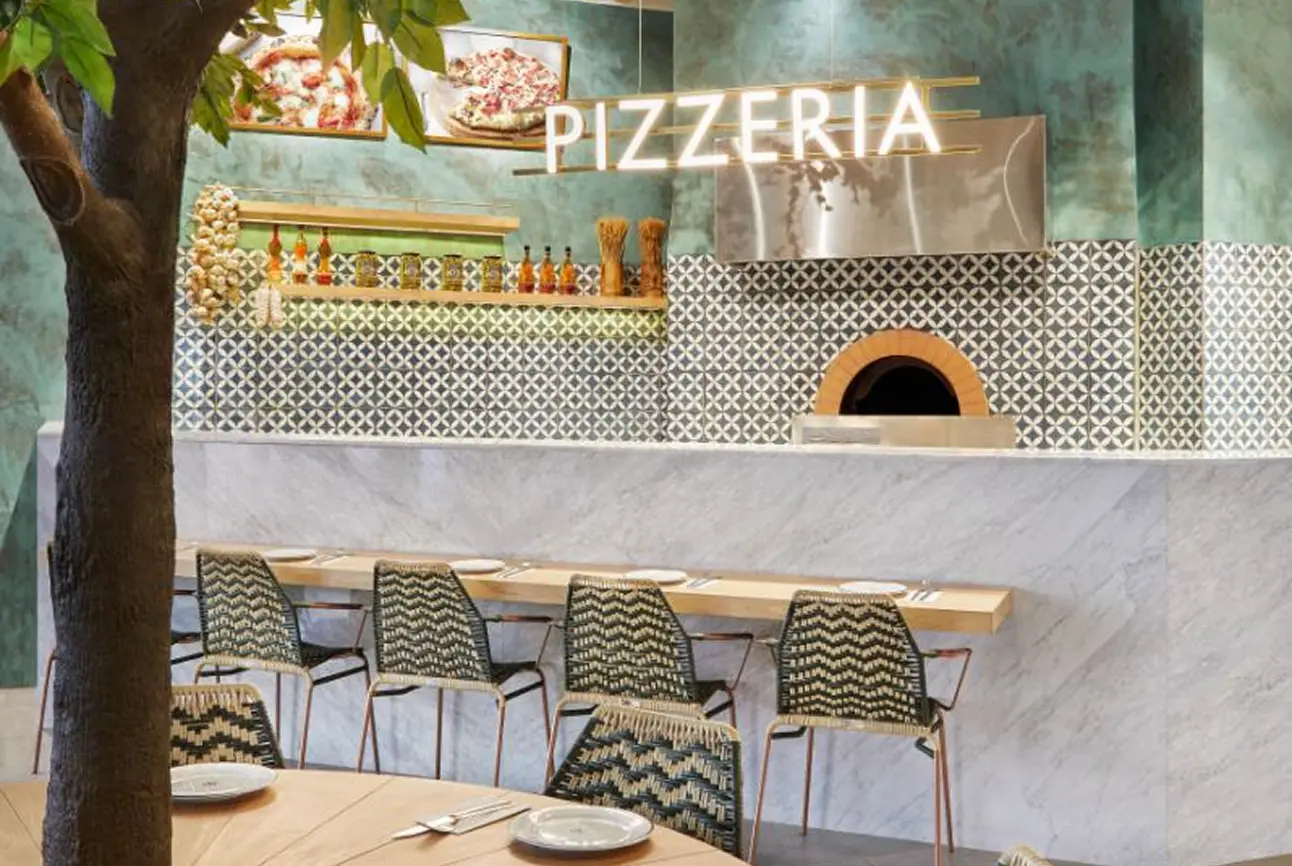 restaurant interior design bromley london modern pizzeria
