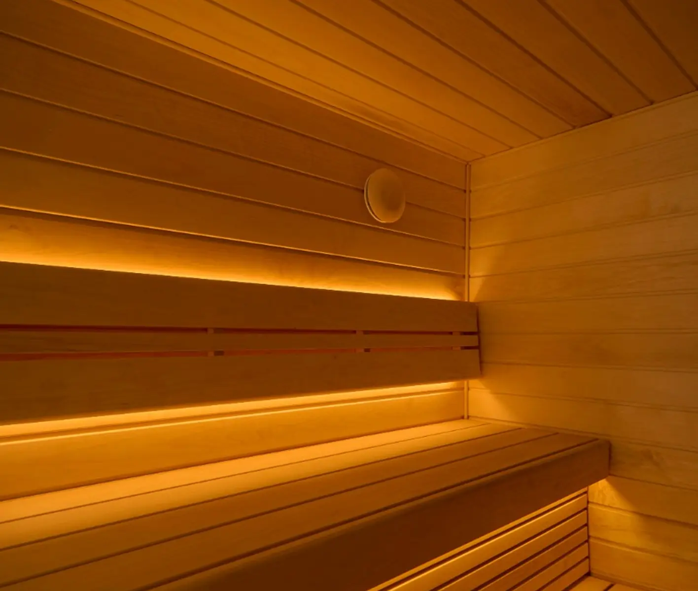 spa holistic wellness interior design bromley london warm wood sauna