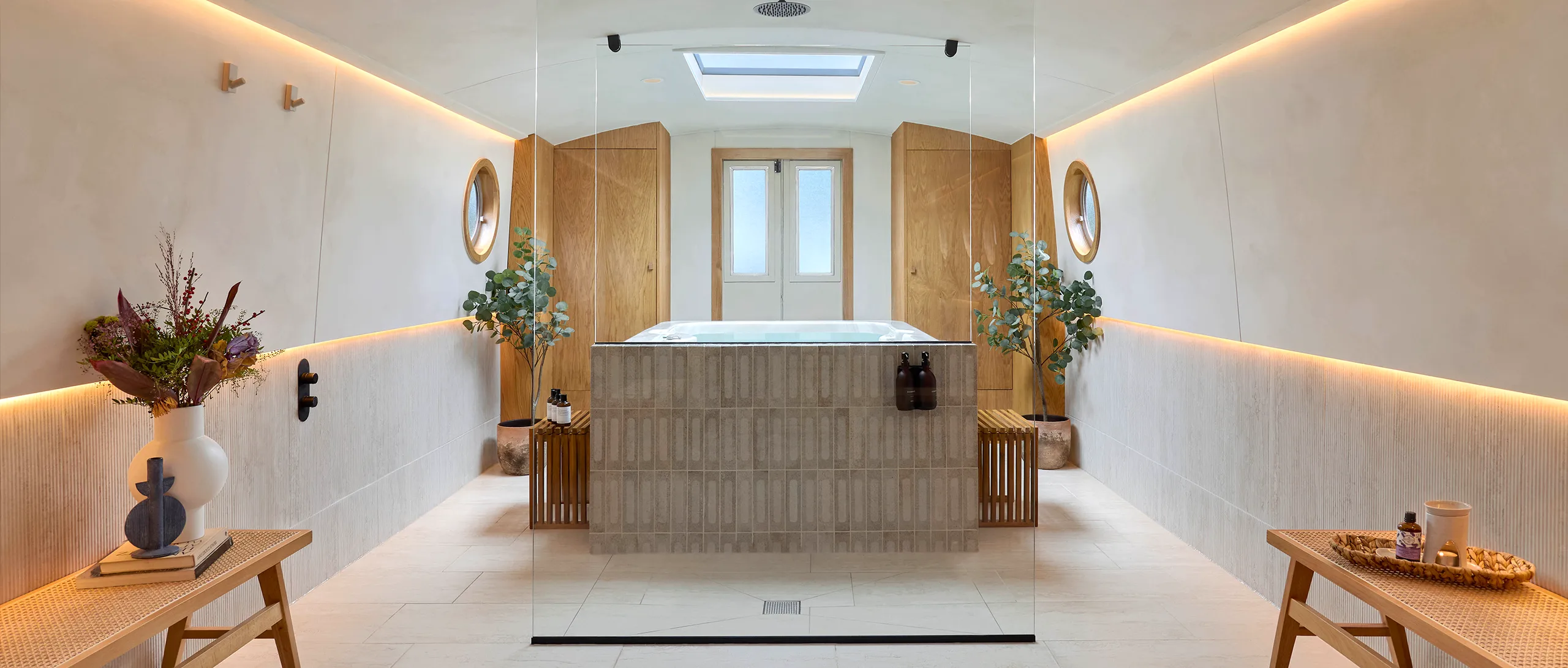 spa wellness interior design bromley london hydrotherapy pool