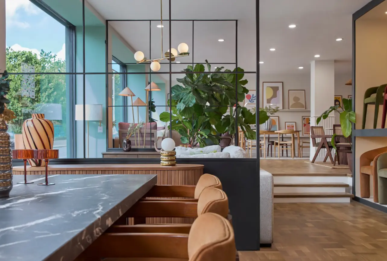 Retail Interior Design Project in London furniture
