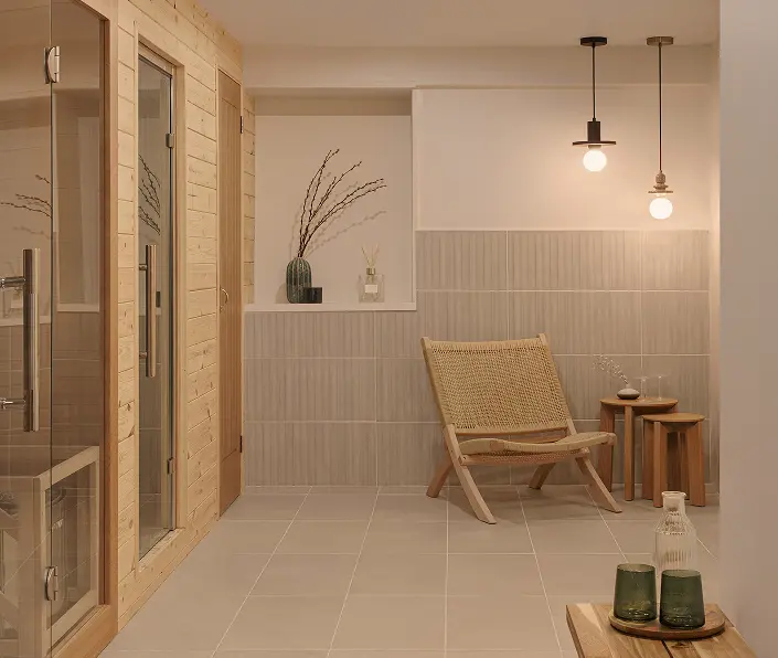 spa and wellness interior design london bromley sauna relaxation lounge